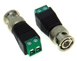 BNC MALE CONNECTOR ΜΕ ΚΛΕΜΑ ΣΥΝΔΕΣΗΣ