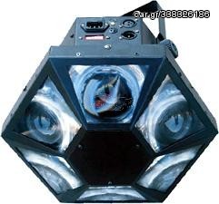 ΕΦΦΕ ΕΞΑΓΩΝΟ ΠΟΛΥΧΡΩΜΟ ΜΕ LED DMX MASTER SLAVE