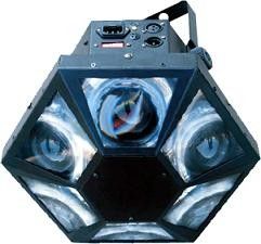 ΕΦΦΕ ΕΞΑΓΩΝΟ ΠΟΛΥΧΡΩΜΟ ΜΕ LED DMX MASTER SLAVE