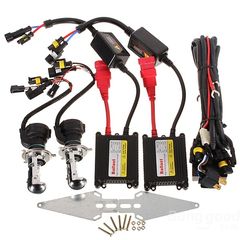 ΦΩΤΑ ΔΙΠΛΗ ΣΚΑΛΑ XENON KIT H4 BI, HID 6000K SLIM