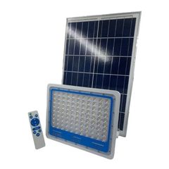 Solar Προβολέας 300W με Φωτοβολταϊκό Πάνελ, Τηλεκοντρόλ