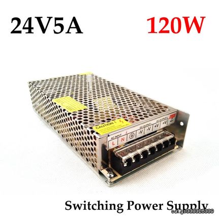 ΜΕΤΑΛΛΙΚΟ ΤΡΟΦΟΔΟΤΙΚΟ ΚΑΤΑΣΚΕΥΩΝ SWITCHING 24Vdc 5A