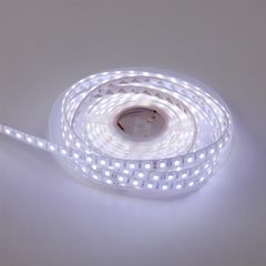 ΕΥΚΑΜΠΤΗ ΑΔΙΑΒΡΟΧΗ ΤΑΙΝΙΑ ΜΕ ΛΕΥΚΑ LED 12V 14,4W/m (ΤΙΜΗ ΜΕΤΡΟΥ)