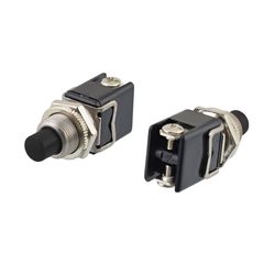ΜΠΟΥΤΟΝ ΣΤΡΟΓΓΥΛΟ 12mm 2 ΕΠΑΦΩΝ PUSH ON-thumb-1
