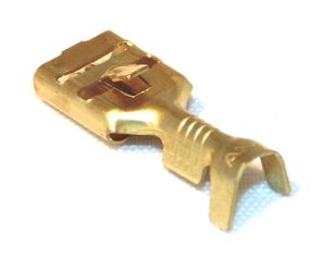 ΓΥΜΝΟΣ ΑΚΡΟΔΕΚΤΗΣ FASTON 6,4mm ΓΙΑ ΑΓΩΓΟΥΣ 1,5mm