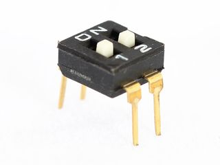 DIP SWITCHES  2 POSITION EAH SERIES