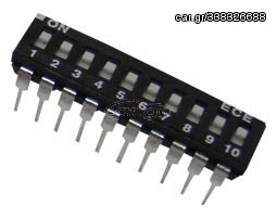 DIP SWITCHES  10 POSITION EAH SERIES