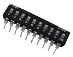 DIP SWITCHES  10 POSITION EAH SERIES
