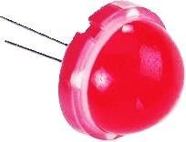 ΚΟΚΚΙΝΟ LED 20mm 120° 50mCd