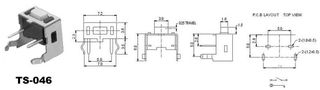 TACT SWITCH 6*3mm ΟΡΘΙΟ-thumb-1
