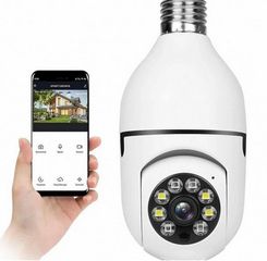 ΚΑΜΕΡΑ ΤΥΠΟΥ ΛΑΜΠΤΗΡΑ E27, 360° WIFI CAMERA
