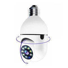 ΚΑΜΕΡΑ ΤΥΠΟΥ ΛΑΜΠΤΗΡΑ E27, 360° WIFI CAMERA-thumb-2