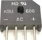 ΓΕΦΥΡΑ ΑΝΟΡΘΩΣΗΣ KBU 604 6A 400V