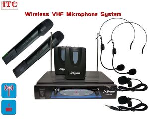 2 + 2 ΑΣΥΡΜΑΤΑ ΜΙΚΡΟΦΩΝΑ ΜΕ ΔΕΚΤΗΣ VHF, XS-CS-6