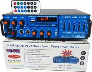 ΡΑΔΙΟ ΕΝΙΣΧΥΤΗΣ HI-FI + USB - MP3 + ΤΗΛΕΧΕΙΡΗΣΤΗΡΙΟ 2x40 Watt KARAOKE