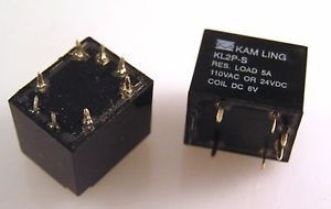 ΡΕΛΕ ΠΛΑΚΕΤΑΣ 12VDC 2 ΕΠΑΦΩΝ 2 ΘΕΣΕΩΝ 250V 1A