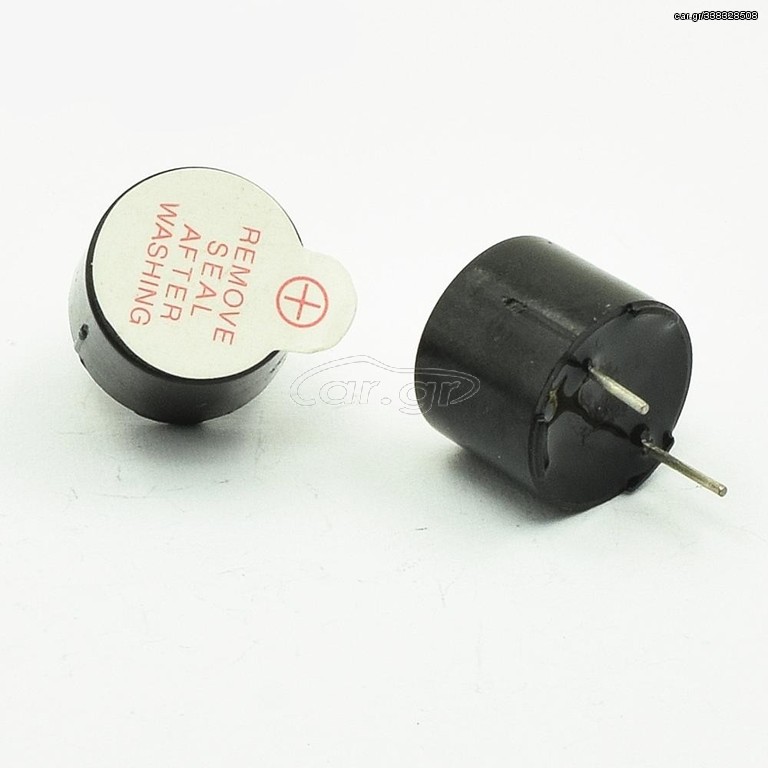 BUZZER 12Vdc 12mm ΠΛΑΚΕΤΑΣ