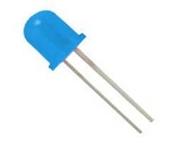 LED ΥΨΗΛΗΣ ΦΩΤΕΙΝΟΤΗΤΟΣ  ΜΠΛΕ 10mm