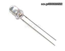 LED ΥΨΗΛΗΣ ΦΩΤΕΙΝΟΤΗΤΟΣ ΑΣΠΡΟ 3mm