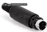 MINI DIN 3 PIN CONNECTOR ΑΡΣΕΝΙΚΟ