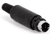 MINI DIN 3 PIN CONNECTOR ΑΡΣΕΝΙΚΟ