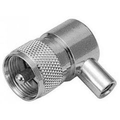 UHF MALE CONNECTOR ΑΝΟΙΚΤΗΣ ΓΩΝΙΑΣ ΣΤΡΙΦΤΟ