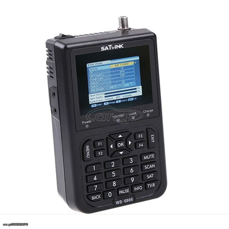 ΔΟΡΥΦΟΡΙΚΟ ΠΕΔΙΟΜΕΤΡΟ SATFINDER WS6906 SATLINK