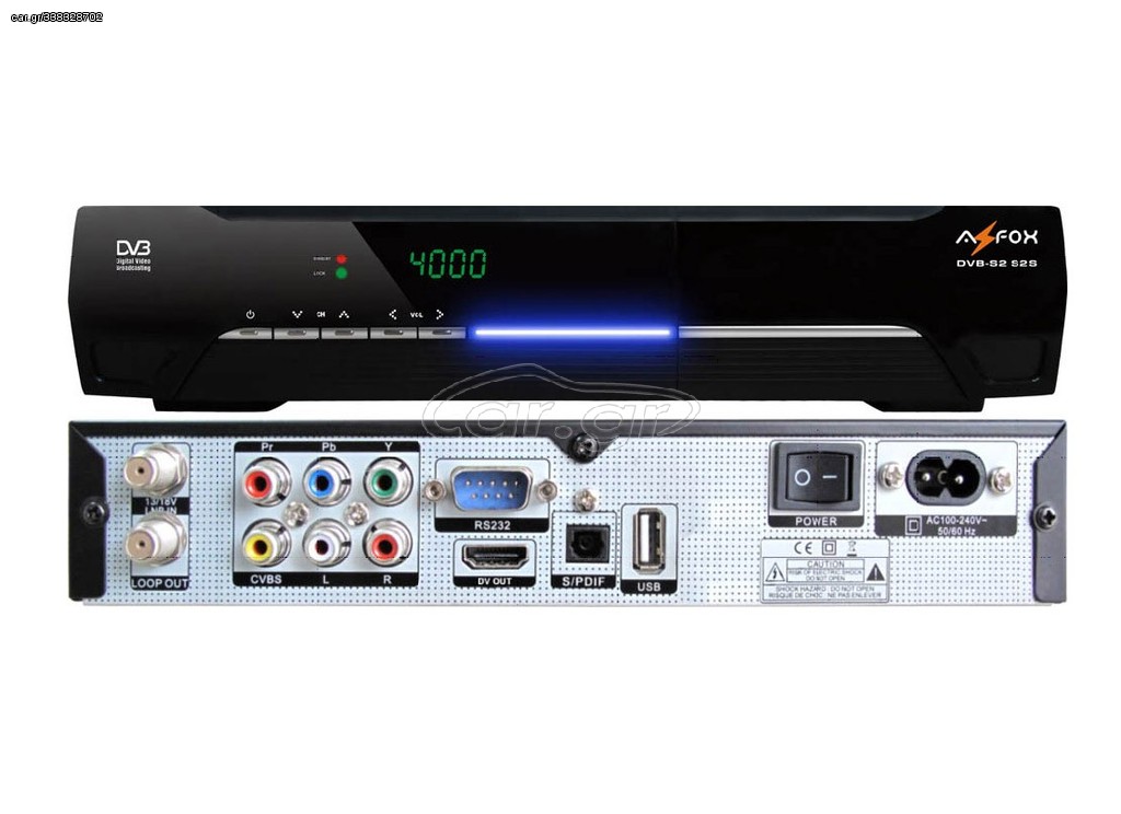 FTA DVB-S2 HD SAT RECEIVER ΔΟΡΥΦΟΡΙΚΟΣ ΔΕΚΤΗΣ