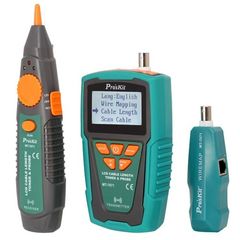 LAN TESTER CABLE ΜΕ ΓΕΝΝΗΤΡΙΑ ΣΗΜΑΤΟΣ LCD & ΑΝΑΛΥΤΗ ΓΡΑΜΜΗΣ