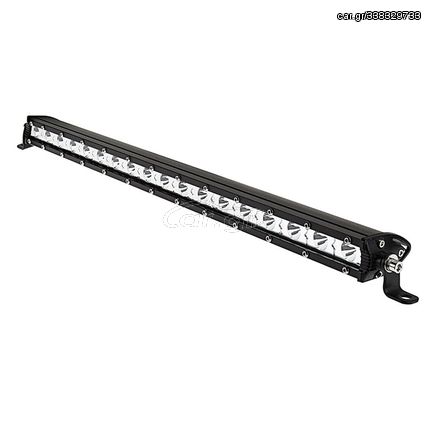 ΛΕΠΤΟΣ ΑΔΙΑΒΡΟΧΟΣ LED LIGHT BAR 90W 12 - 24 VDC 30°