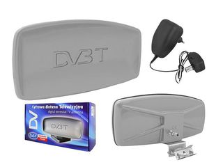 ΕΞΩΤΕΡΙΚΗ ΚΕΡΑΙΑ ΤΗΛΕΟΡΑΣΗΣ ΜΕ ΕΝΙΣΧΥΤΗ DVB-T