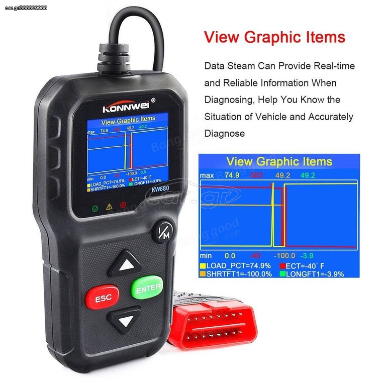 ΕΠΑΓΓΕΛΜΑΤΙΚΟ OBD TESTER - SCAN TOOL