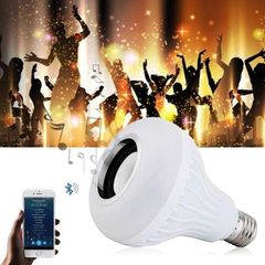 WIRELESS BLUETOOTH 3.0 LED MUSIC SPEAKER BULB-thumb-1