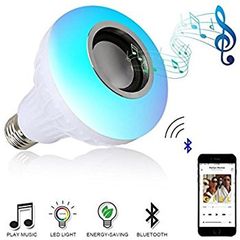 WIRELESS BLUETOOTH 3.0 LED MUSIC SPEAKER BULB-thumb-3