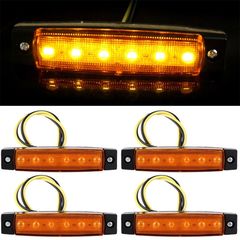 ΛΕΠΤΟ LED ΟΓΚΟΥ ΠΛΑΙΝΟ ΚΙΤΡΙΝΟ 24V-thumb-1
