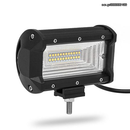 ΑΔΙΑΒΡΟΧΟΣ ΠΡΟΒΟΛΕΑΣ LED LIGHT BAR 72W ΔΙΑΧΥΣΗΣ 10 - 30 vDC