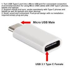 ΑΝΤΑΠΤΟΡ USB C ΣΕ MICRO USB