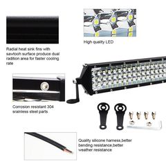 SLIM ΑΔΙΑΒΡΟΧΟ LED LIGHT BAR 264LED-thumb-1
