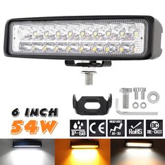 SLIM ΠΡΟΒΟΛΕΑΣ LED LIGHT BAR 54W COMBO 2 ΣΚΑΛΕΣ