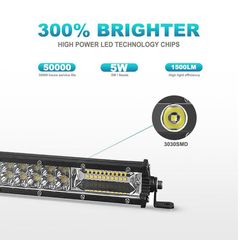 ΜΠΑΡΑ ΠΡΟΒΟΛΕΑΣ 120 LED 6000K LED 97 CM LIGHT BAR