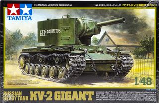 Tamiya 32538 Russian Heavy Tank KV-2 Gigant  1/48