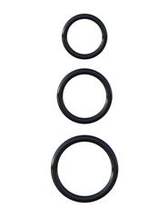 Pipedream Silicone 3-Ring Stamina Set