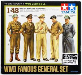 Tamiya 32557 WWII Famous General Set 1/48