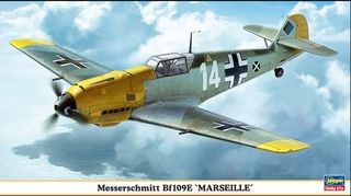 Hasegawa 09892 MESSERSCHMITT Bf109E MARSEILLE  1/48