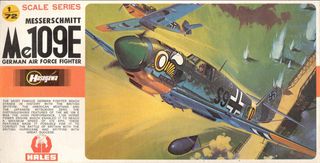 Hasegawa 09250 Messerschmitt Me109E 1/72