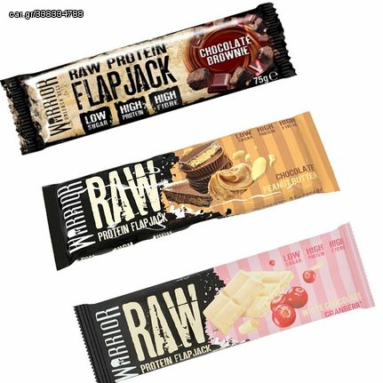 WARIOR RAW PROTEIN FLAPJACK - SALTED CARAMEL