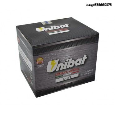 ΜΠΑΤΑΡΙΕΣ UNIBAT ΛΙΘΙΟΥ/ULT1 CCA150 (ΚΑΛΥΠΤΕΙ CBT4/5L-BS/CTZ5/7S-BS/CBT7A-BS/CB9/9L/7/7L-..) - 303-04-00100