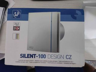 Ανεμιστήρας εξαερισμού silent 100 design 8W πολύ χαμηλού θορύβου