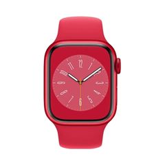 Apple Watch (Series 8 2022) Gps 32GB 41mm Red Aluminium Case with Sport Band Red EU