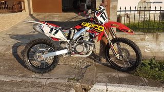 Honda CRF 250 2017 Geico racing mx bike